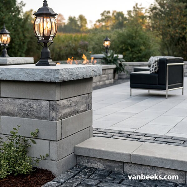 Unilock Umbriano Concrete Coping